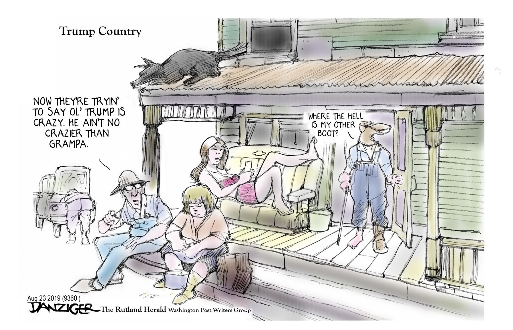 Jeff Danziger cartoon